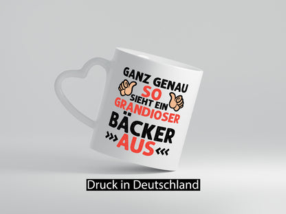 So sieht ein Grandioser Bäcker aus | Geschenk Humor Geschenkidee lustiger