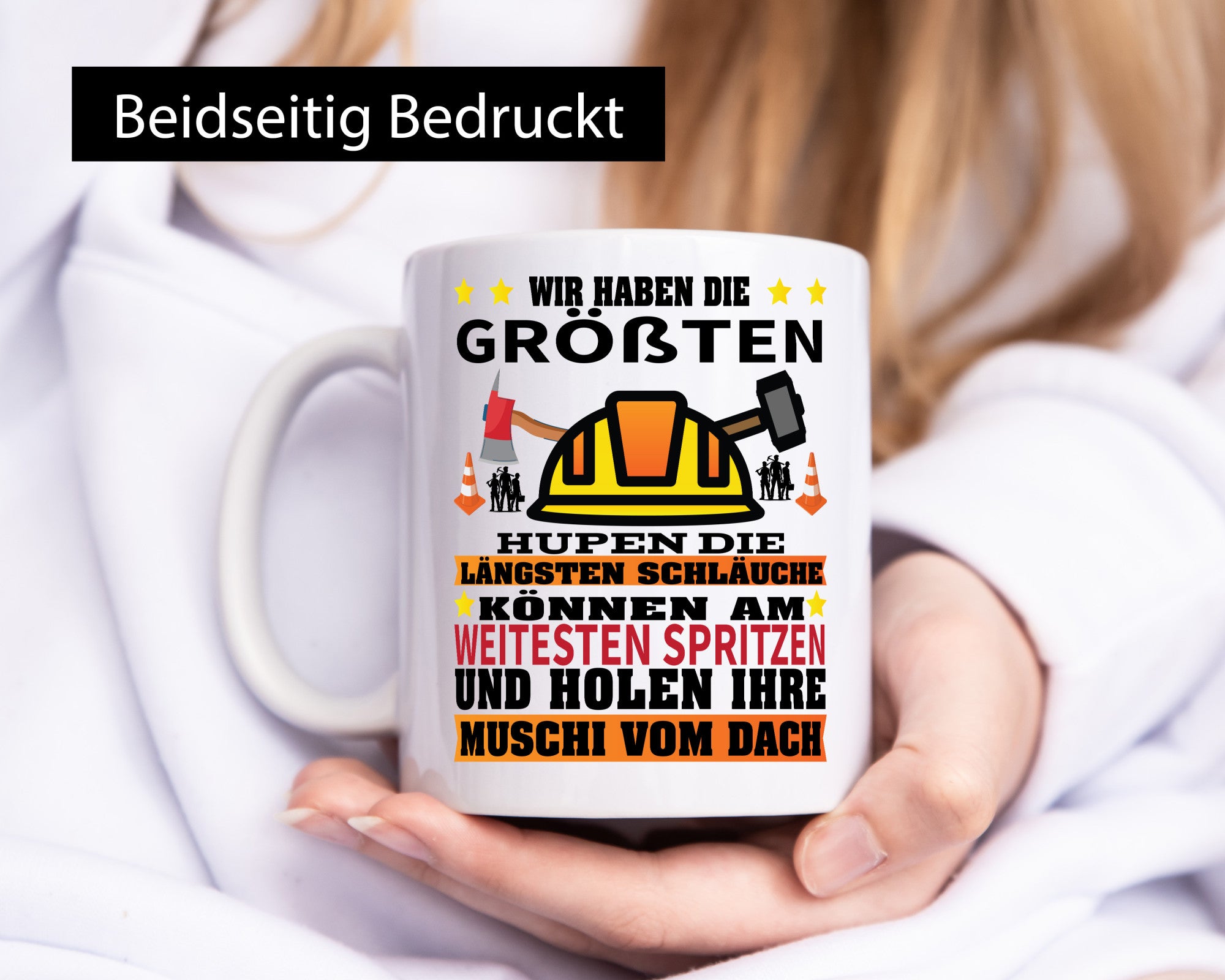 Wir haben die Größen Schläche | Feuerwehrmann Feuerwehr Geschenk Humor