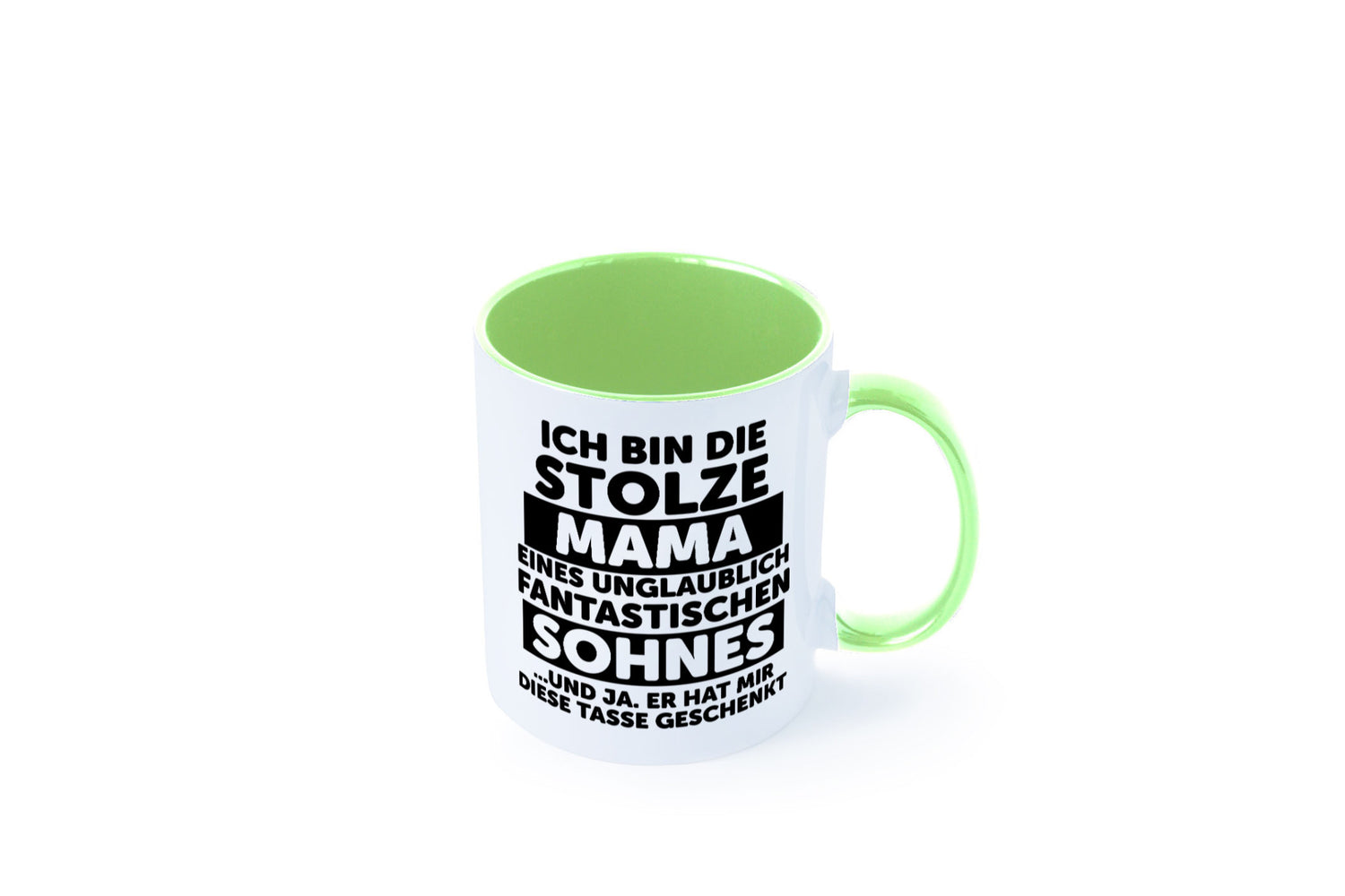 Stolze Mama | Fantastischer Sohn Beste Humor Familie Geschenkidee Tasse