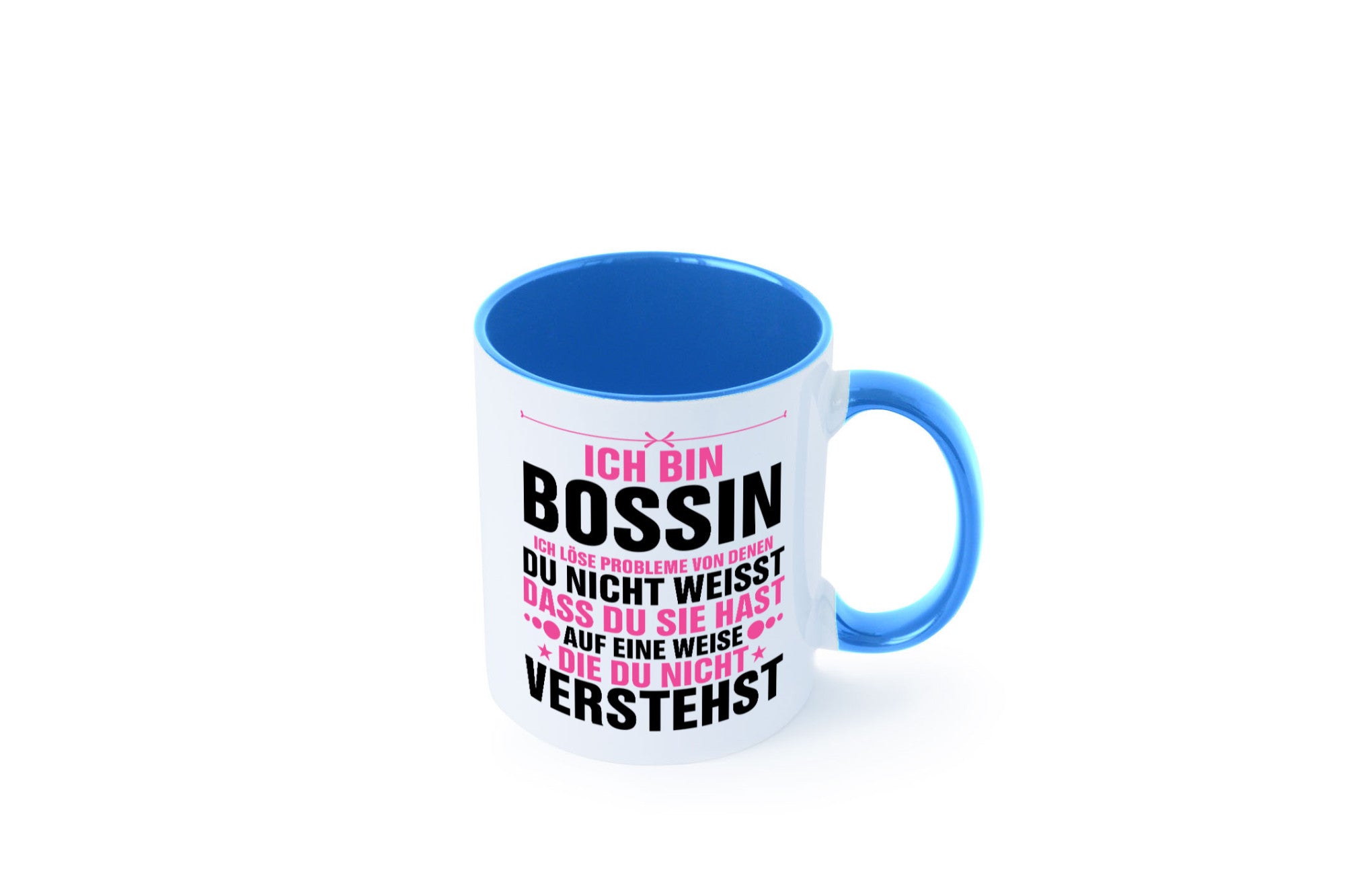 Löse Probleme: Bossin | Führungskraft Vorgesetzte lustig Humor Geschenkidee