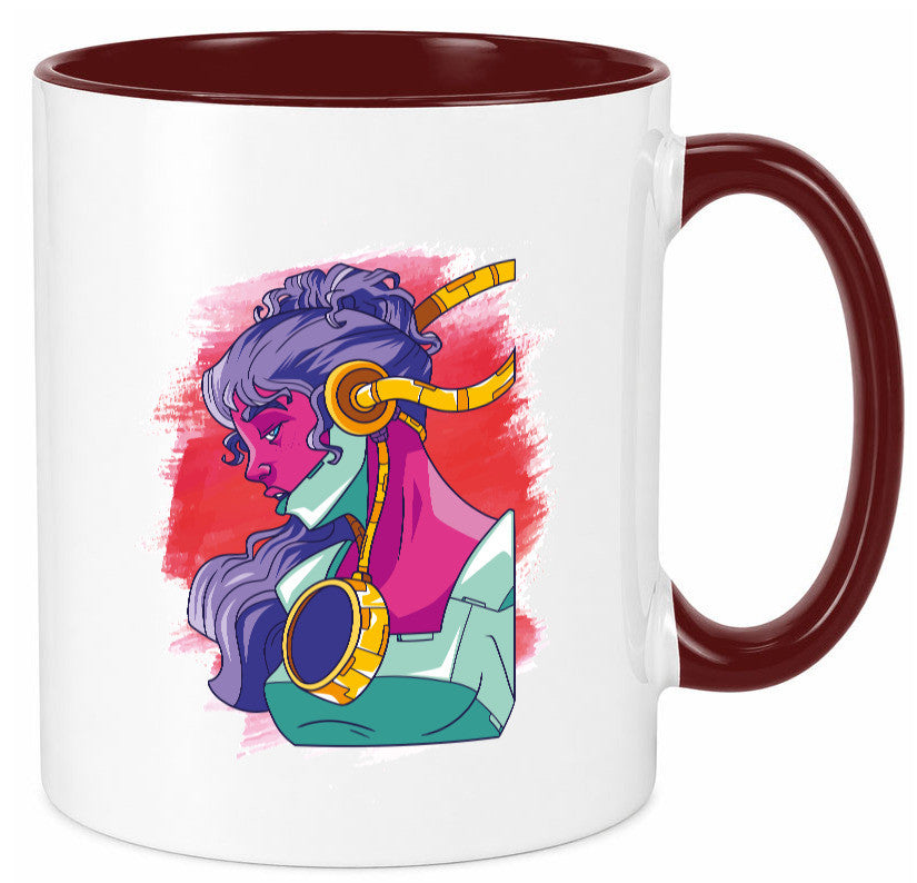 Zeichnung | Kunst Tasse Frauen Motiv cooles Design Humor Geschenkidee