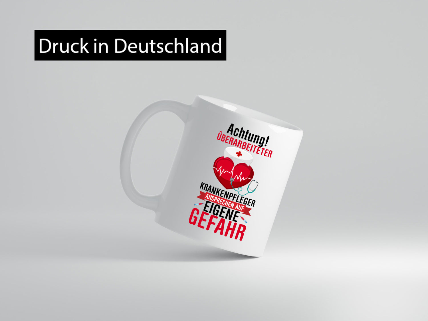 Überarbeiteter Krankenpfleger | Krankenhaus Pflegekraft lustiger Spruch