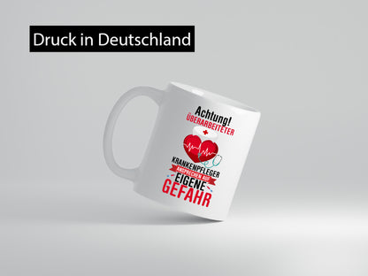 Überarbeiteter Krankenpfleger | Krankenhaus Pflegekraft lustiger Spruch
