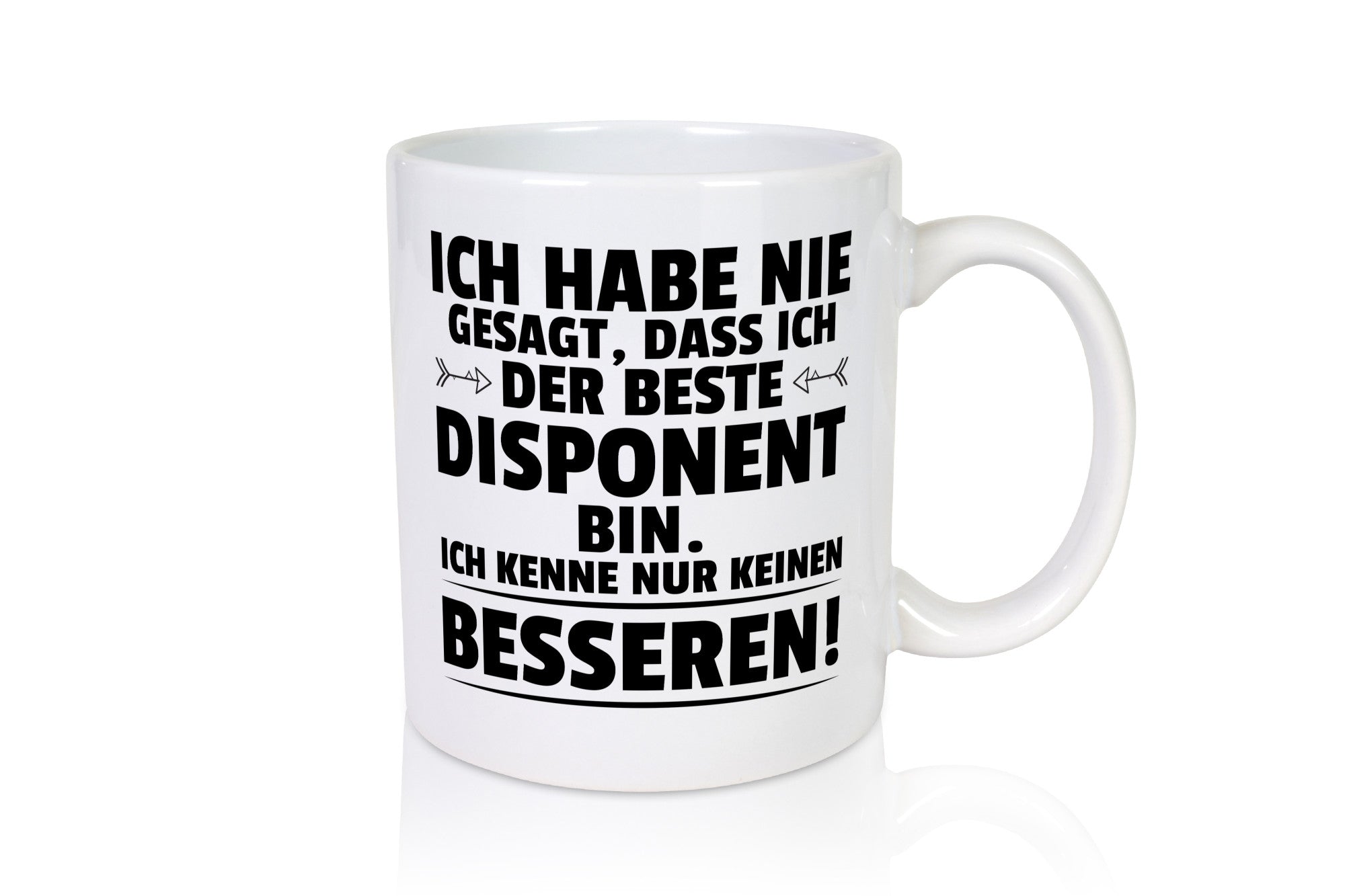 Der Beste Disponent | Zuteiler lustiger Spruch Geschenk Humor Geschenkidee Tasse