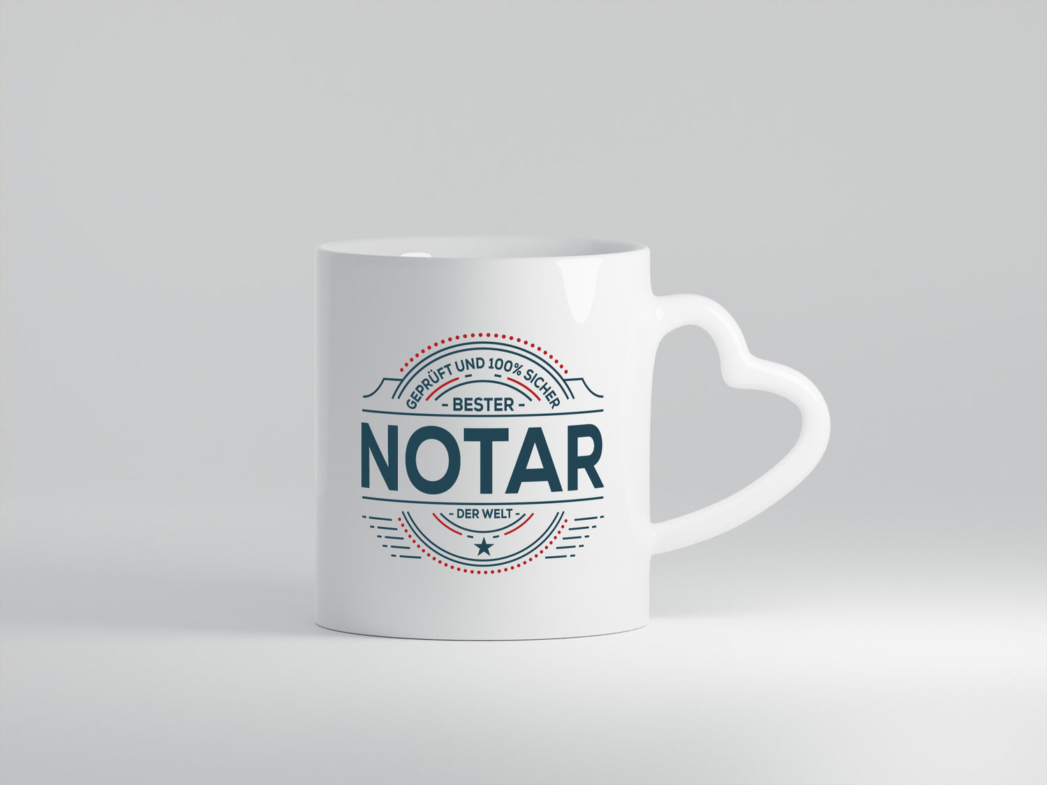 Geprüft und sicher: Notar | Jurist Geschenk Humor Geschenkidee lustiger Spruch