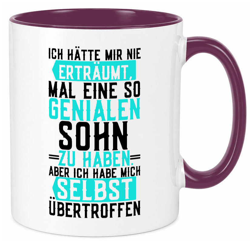 Wundervoller Sohn | Liebe Papa Vatertag Humor Geschenk Familie Geschenkidee