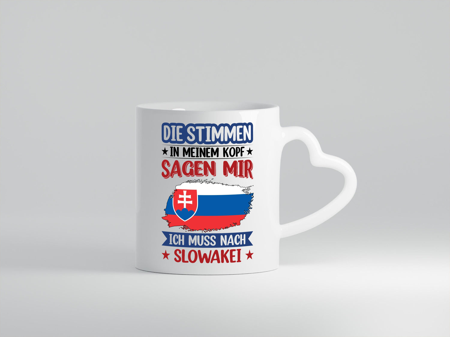 Slowakei | Urlaub Stimmen in meinem Kopf Traumland v2 lustiger Spruch Geschenk