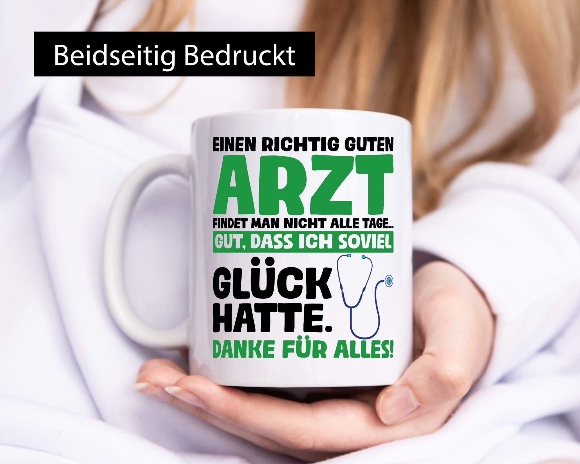 Richtig guter Arzt | Dankeschön Tasse Ärzte Spruch vl10 Geschenk Humor