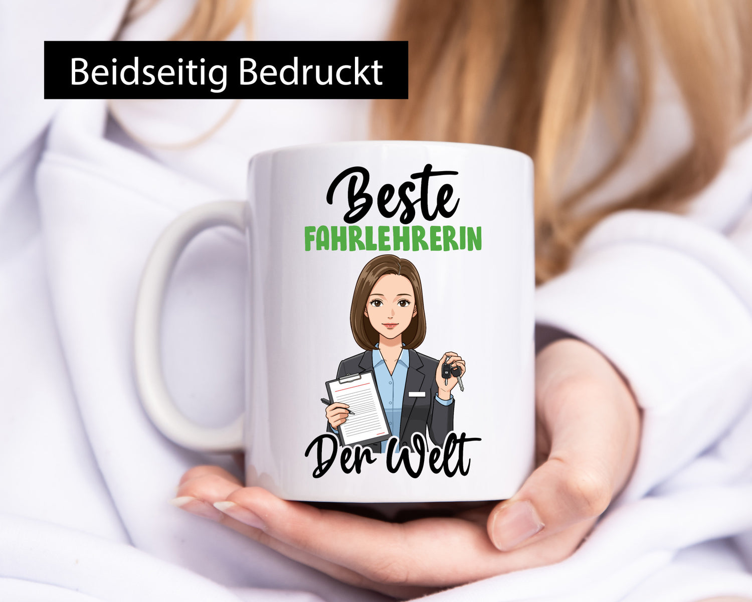 Beste Fahrlehrerin| Fahrschule v2 Geschenk Humor Geschenkidee lustiger Spruch