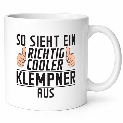 Richtig Cooler Klempner | Beruf klempnern Humor Arbeit Kollegen Büro