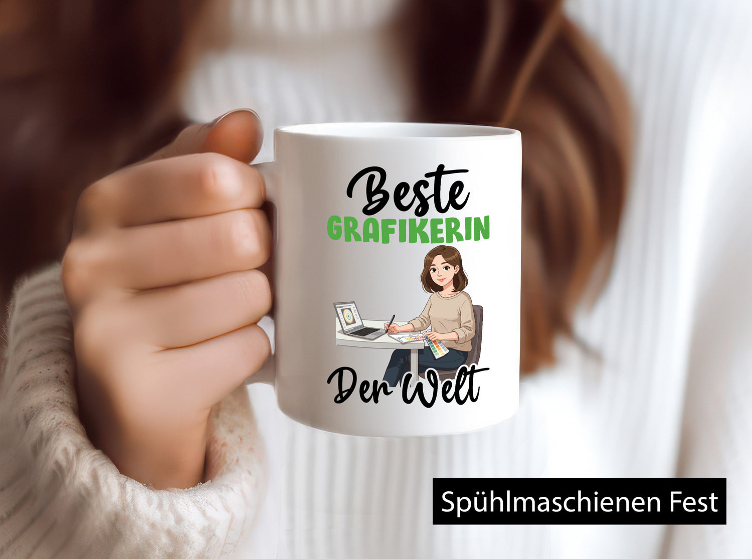 Bester Grafikerin | Grafik Design lustiger Spruch Geschenk Humor Geschenkidee