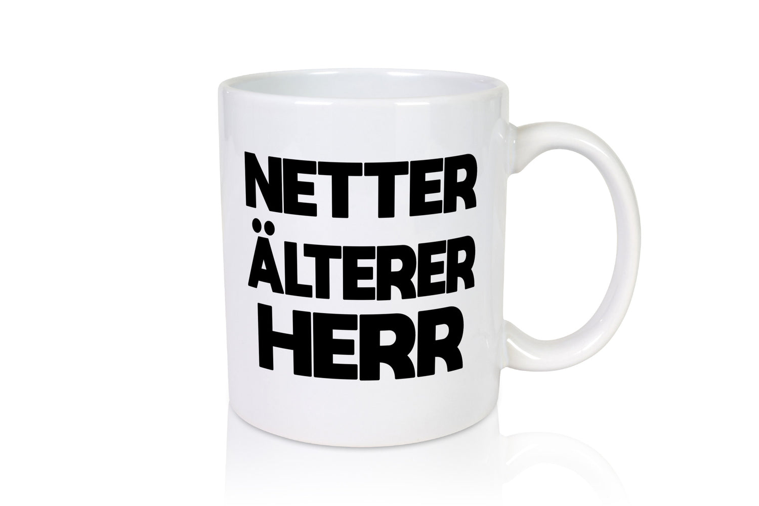 Netter Älterer Herr | Rentner Ruhestand lustig Jubiläum Geschenk Tasse