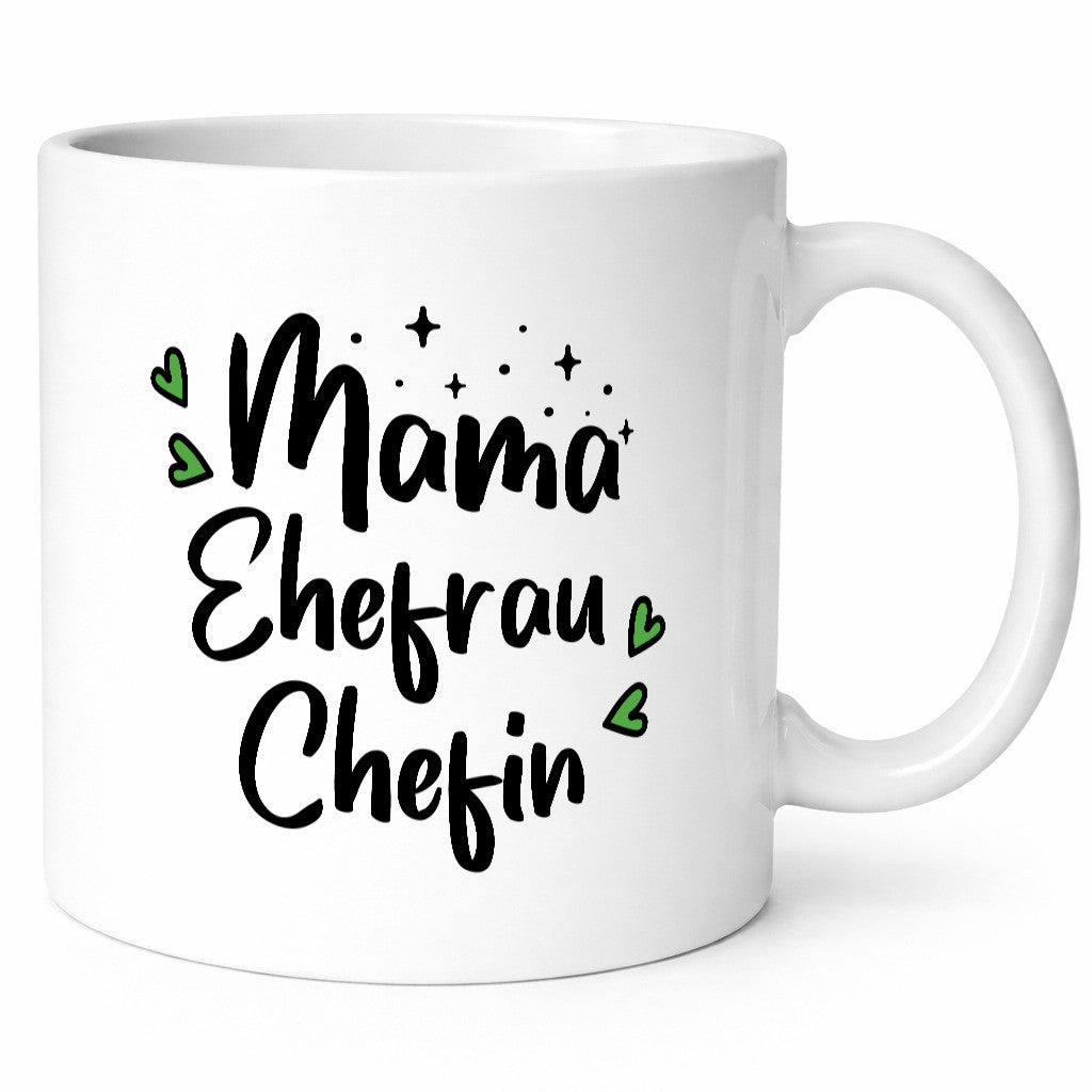 Mama Ehefrau Chefin | ist der Boss Muttertag lustiger Spruch Geschenk Familie