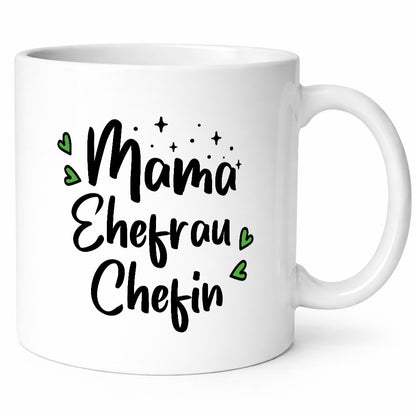 Mama Ehefrau Chefin | ist der Boss Muttertag lustiger Spruch Geschenk Familie