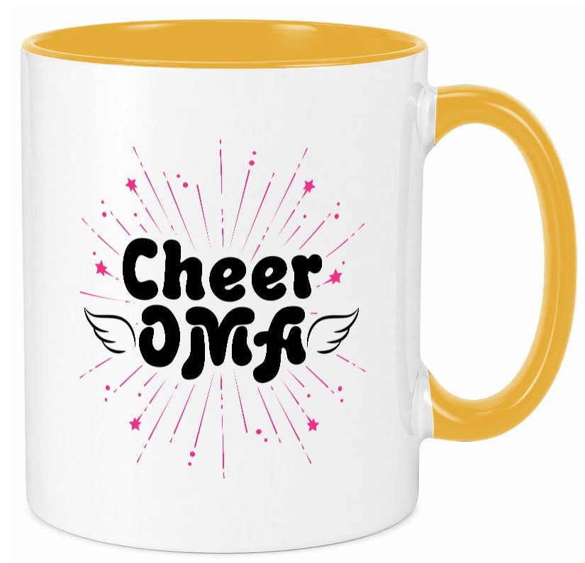Cheer Oma | Beste Großmutter Geschenkidee Familie Humor Tasse