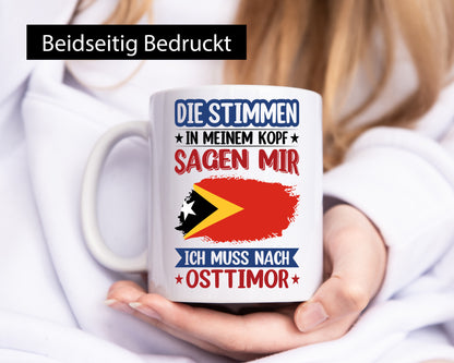 Osttimor | Urlaub Stimmen in meinem Kopf Traumland lustig Humor Geschenkidee