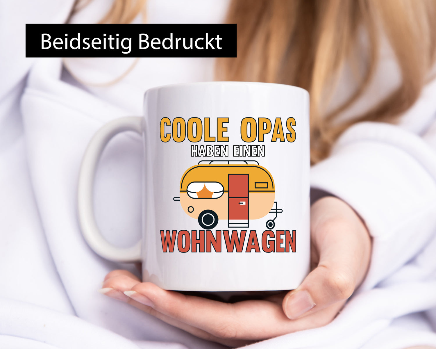 Cooler Opa | Wohnwagen Camping Großvater Geschenk Familie Geschenkidee lustiger