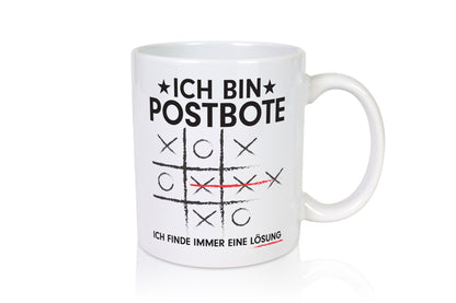 Löse Probleme: Postbote | Beruf Post Briefträger lustiger Spruch Geschenk