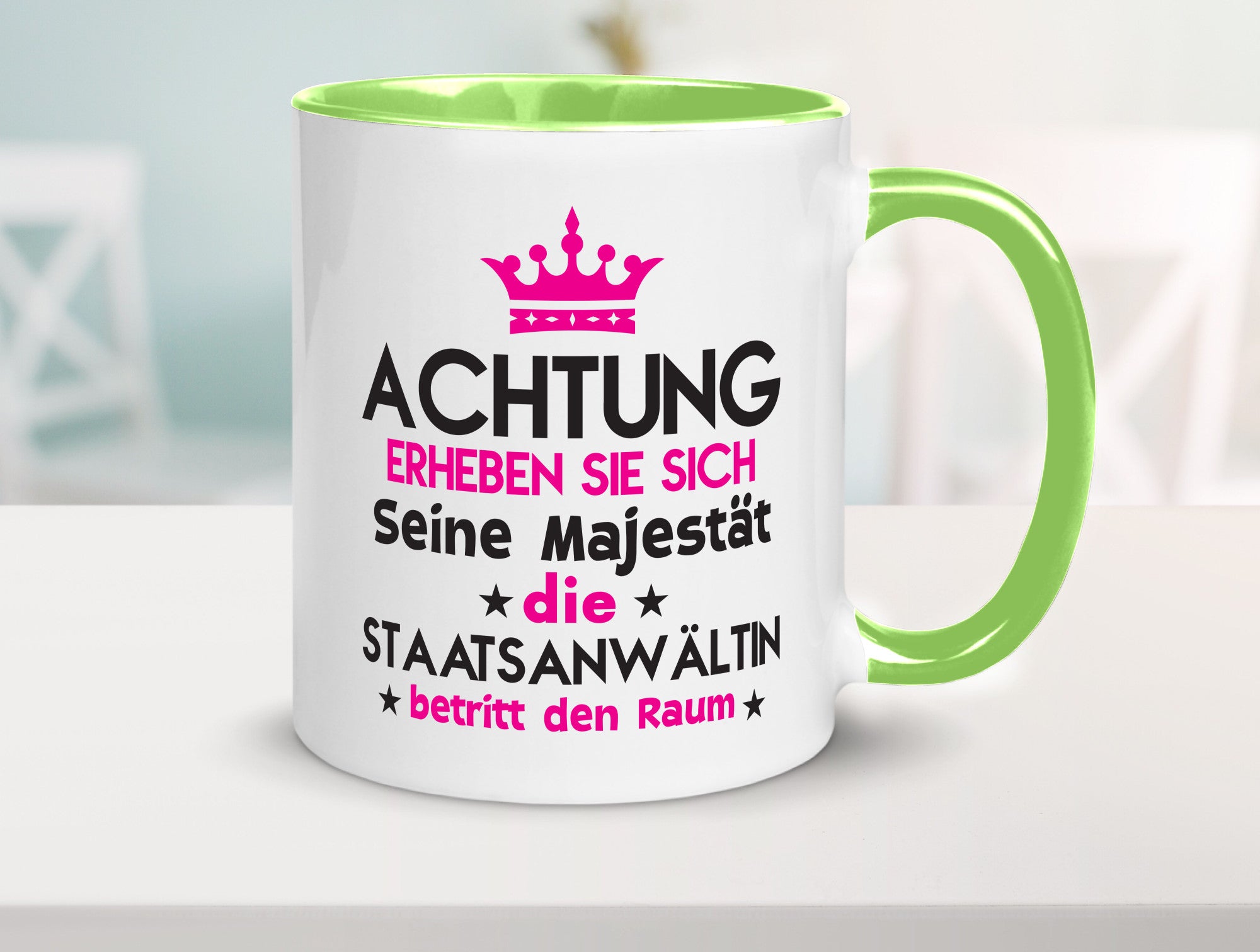 Seine Majestät Staatsanwältin | Anwältin lustiger Spruch Geschenk Humor