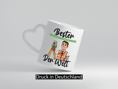 Bester Vermessungstechniker | Techniker v2 Geschenkidee Humor Tasse