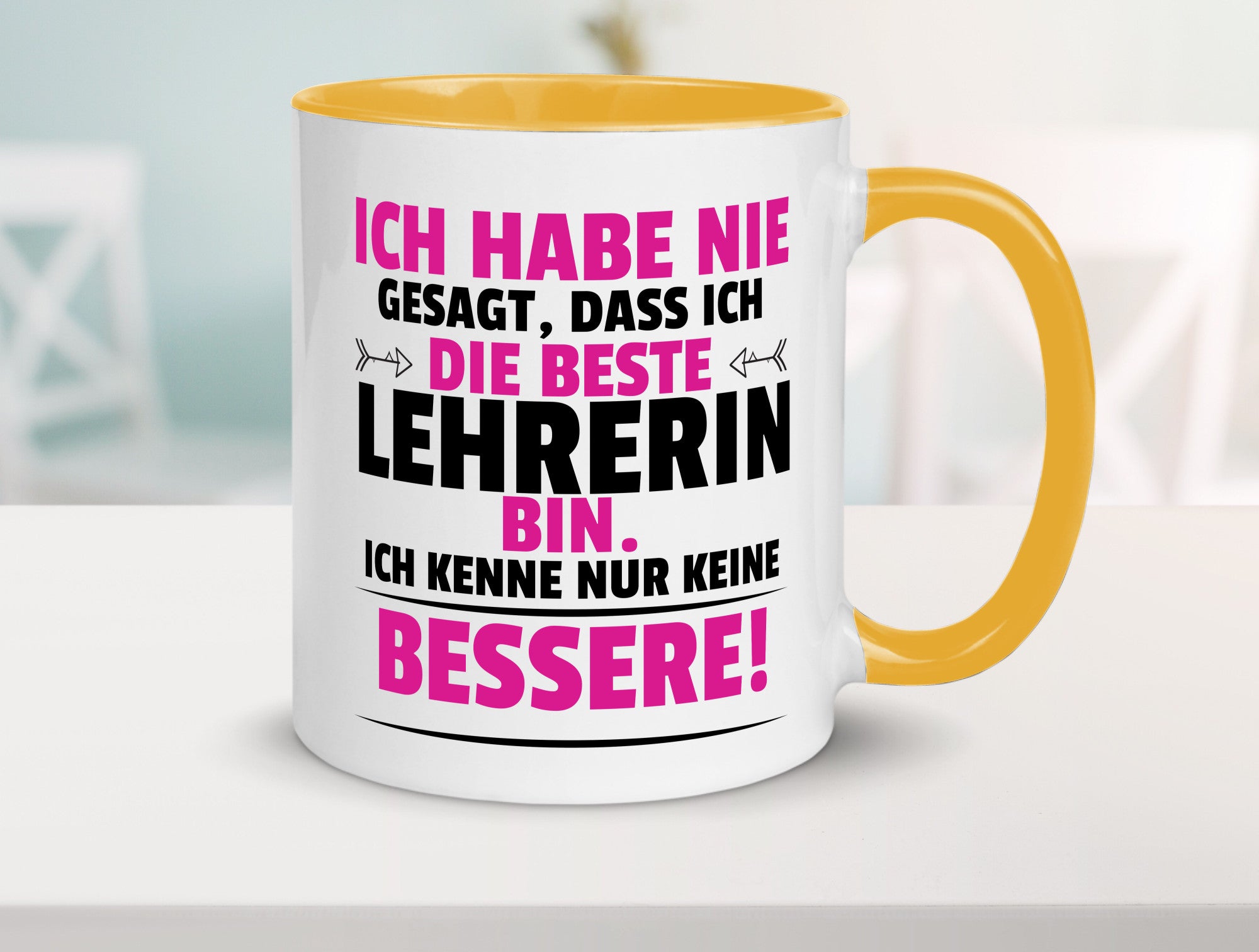 Die Beste Lehrerin | Schule Beruf Schüler Geschenk Arbeit Kollegen Büro