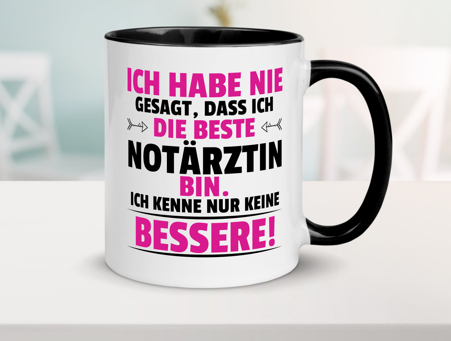 Die Beste Notärztin | Ärztin Humor Geschenkidee Tasse