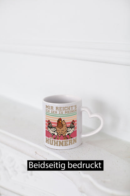 Ich geh zu meinen Hühner | Landwirt Bauer lustig Humor Geschenkidee Geschenk
