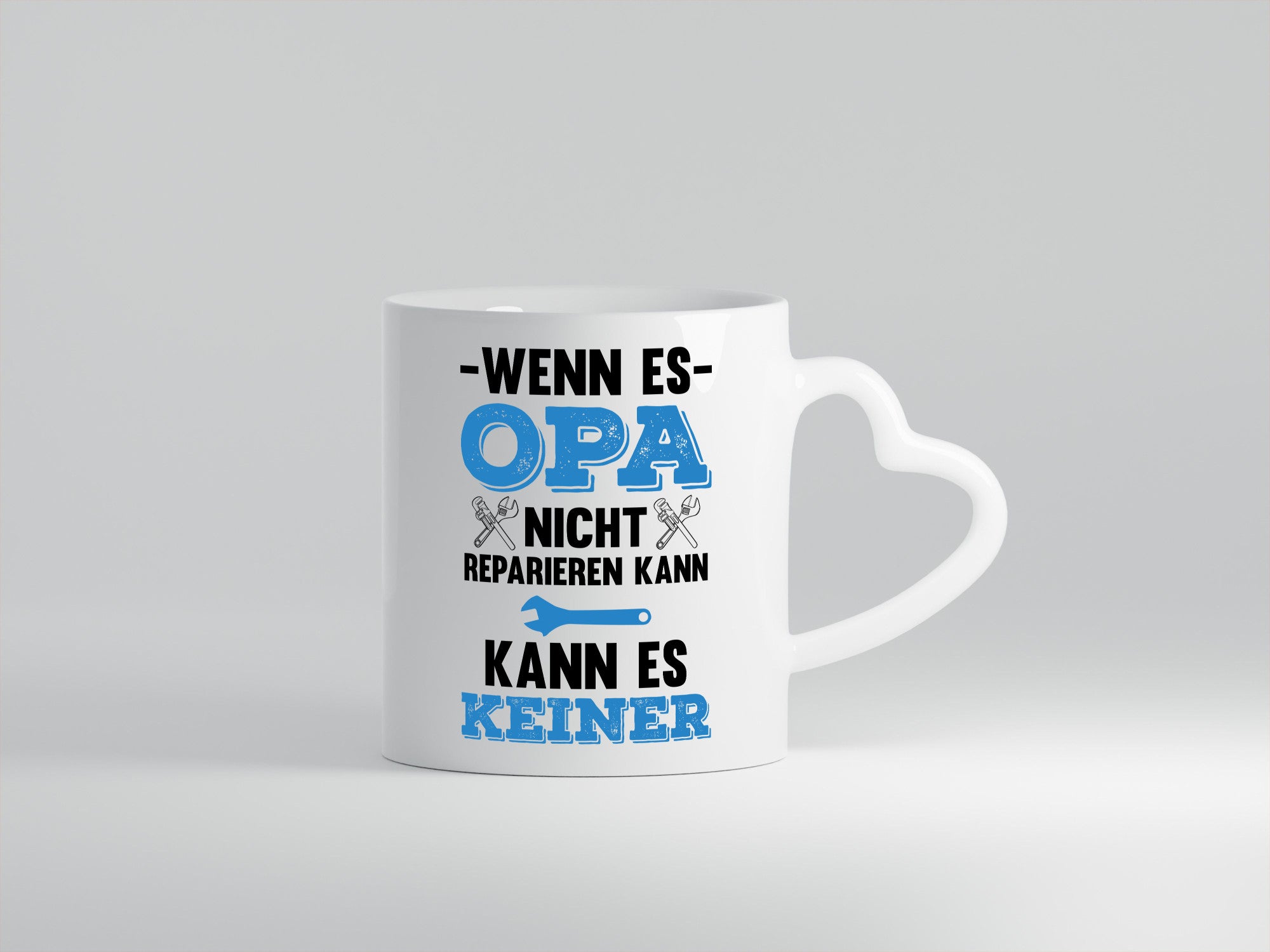 Opa kann es Reparieren wenn nicht keiner Humor Familie Geschenkidee Tasse