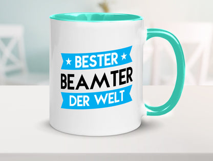 Bester Beamter | Verbeamtung öffentlicher Dienst Humor Geschenkidee Tasse