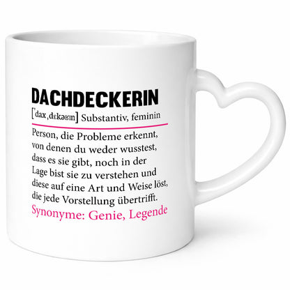 Dachdeckerin | Frauen Beruf Dachbau Hausbau lustiger Spruch Geschenk Arbeit