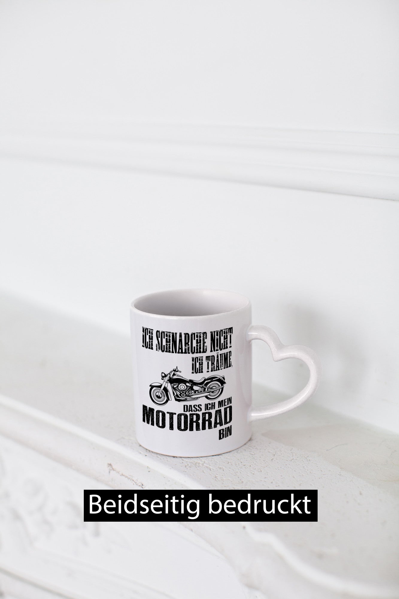 Ich schnarche nicht | Biker Tasse Motorradfahrer lustiger Spruch Geschenk Humor