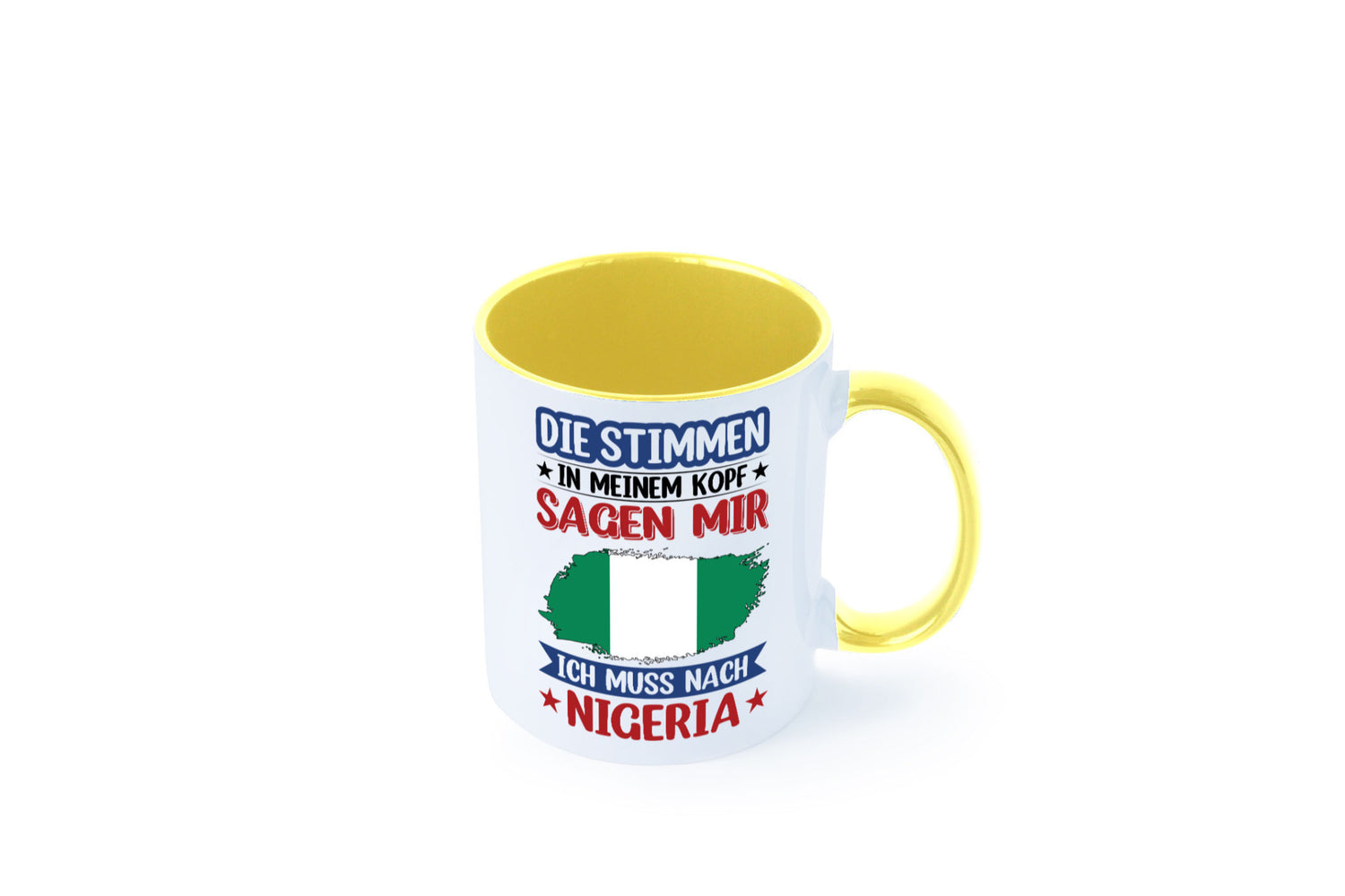 Nigeria | Urlaub Stimmen in meinem Kopf Traumland Geschenk Humor Geschenkidee