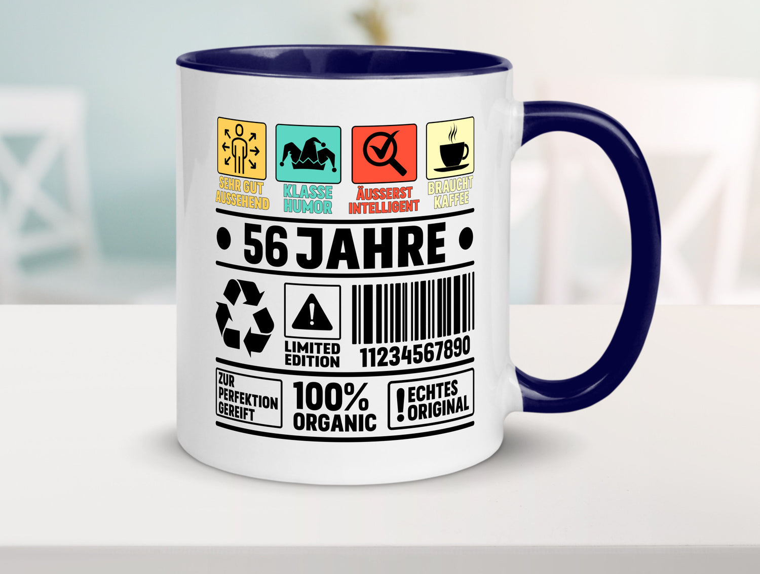 56. Geburtstag | 56 Jahre Humor Limited Edition lustiger Spruch Geschenk