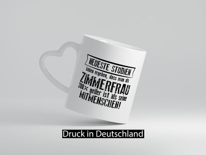 Neuste Studien: Zimmerfrau| Holzbau | Handwerkerin Geschenkidee Humor Tasse