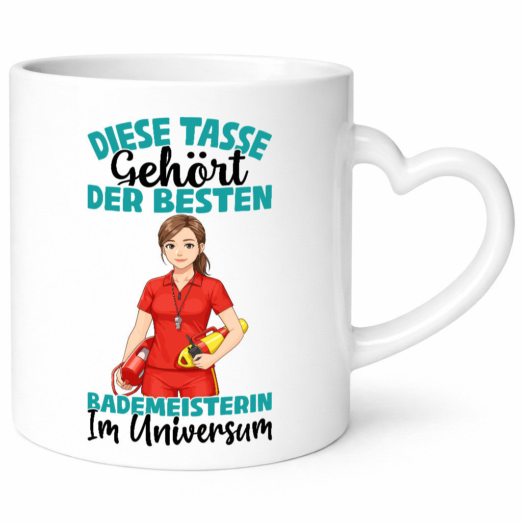 Im Universum: Bademeisterin | Schwimmmeisterin Geschenk Humor Geschenkidee