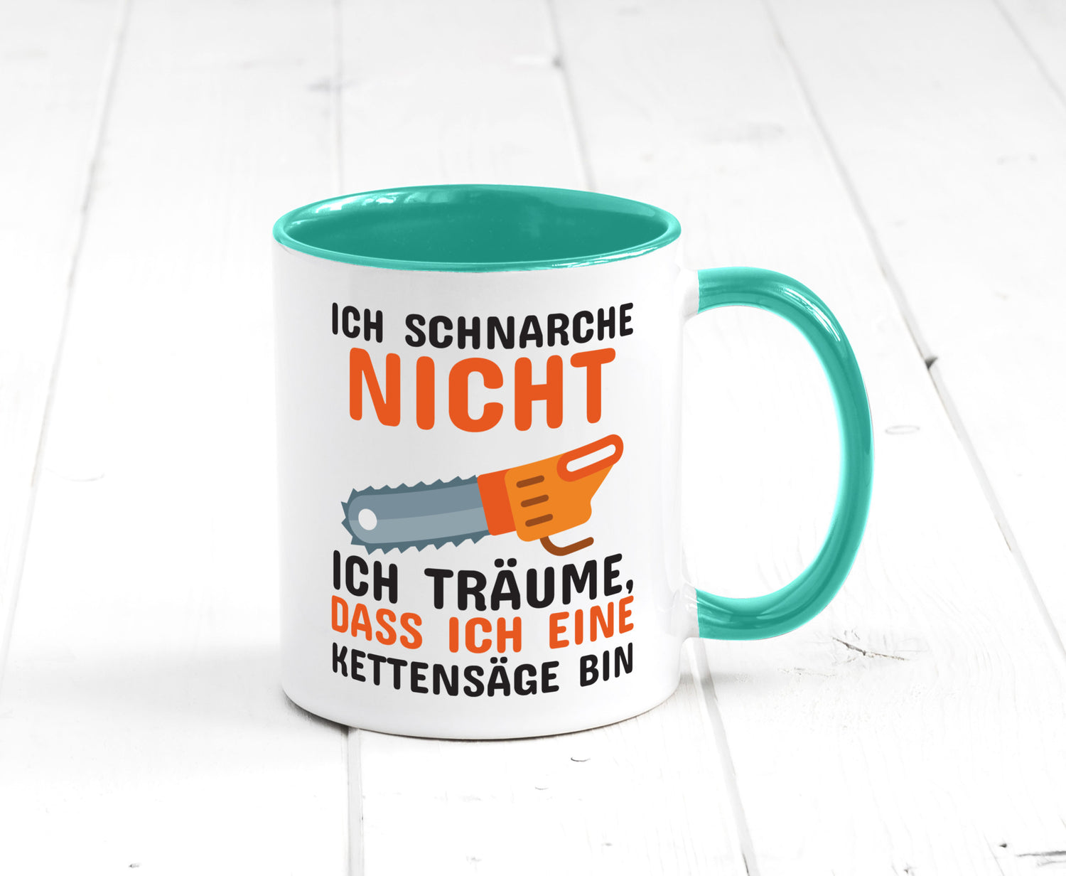 Ich schnarche nicht lustiger Spruch Geschenk Humor Geschenkidee Tasse