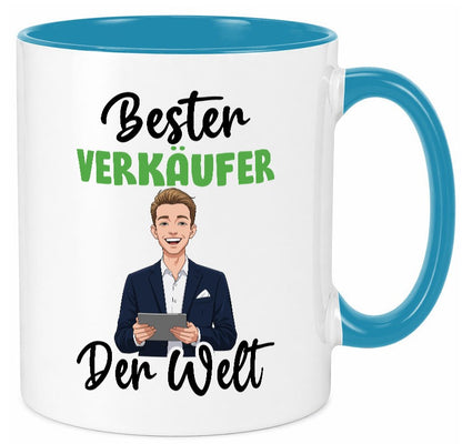 Bester Verkäufer | Kollege Verkaufsjob v2 Geschenkidee Arbeit Kollegen Büro Tasse