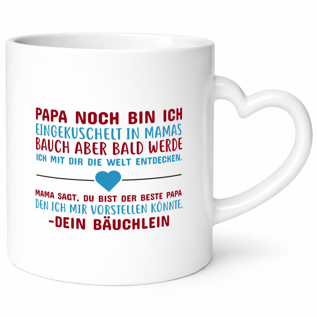 Schwangerschaft | Vaterschaft Tasse Papa Spruch Geschenk Familie Geschenkidee