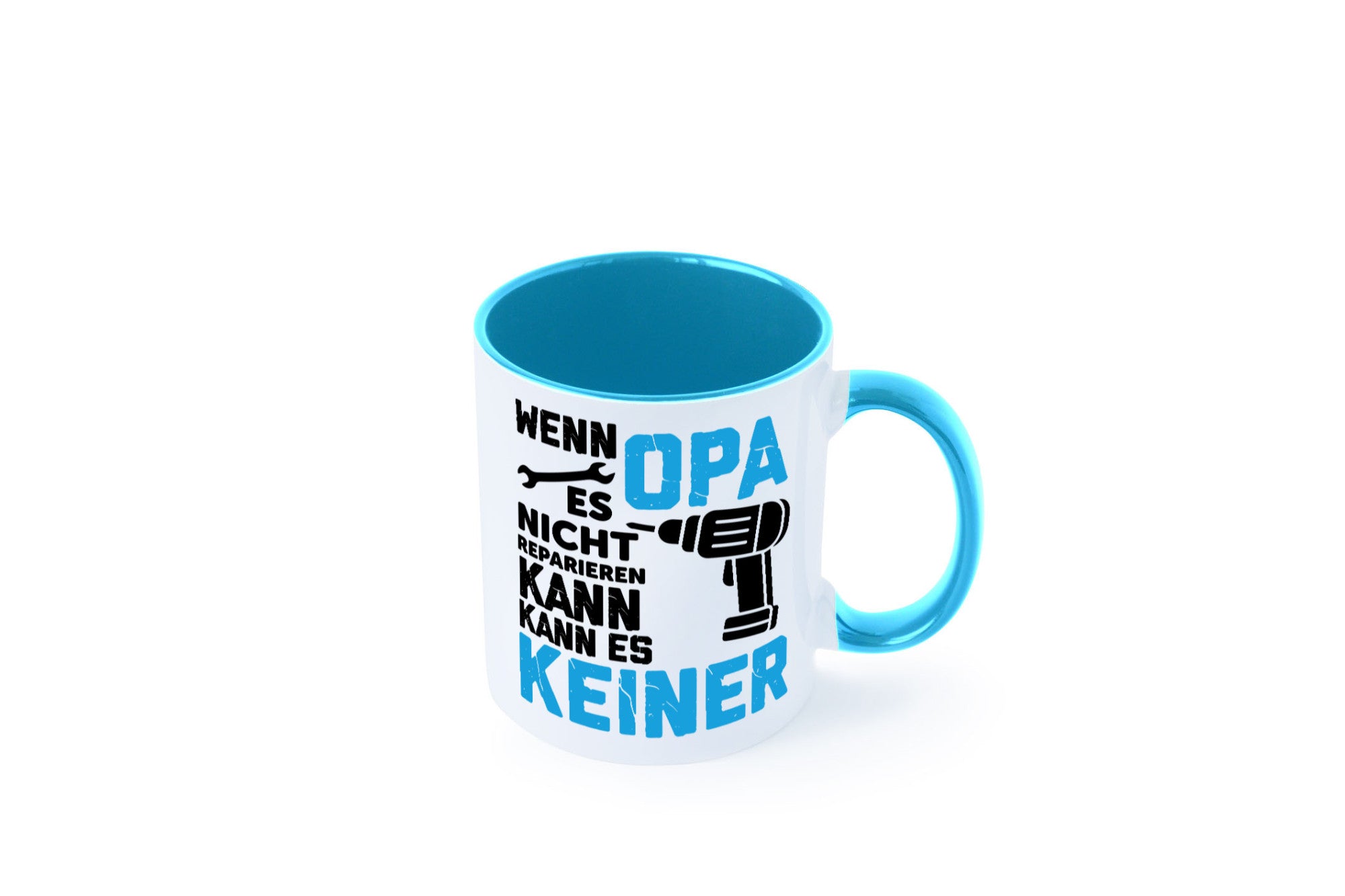 Wenn opa es nicht Reparieren kann | für alles Geschenkidee Familie Humor Tasse