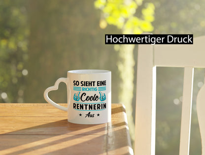 Eine richtig coole Rentnerin aus | Ruhestand Rente Geschenkidee Jubiläum Humor