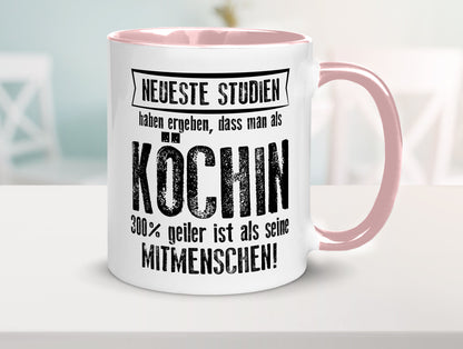Neuste Studien: Köchin | Chefköchin Chefkoch Geschenk Arbeit Kollegen Büro