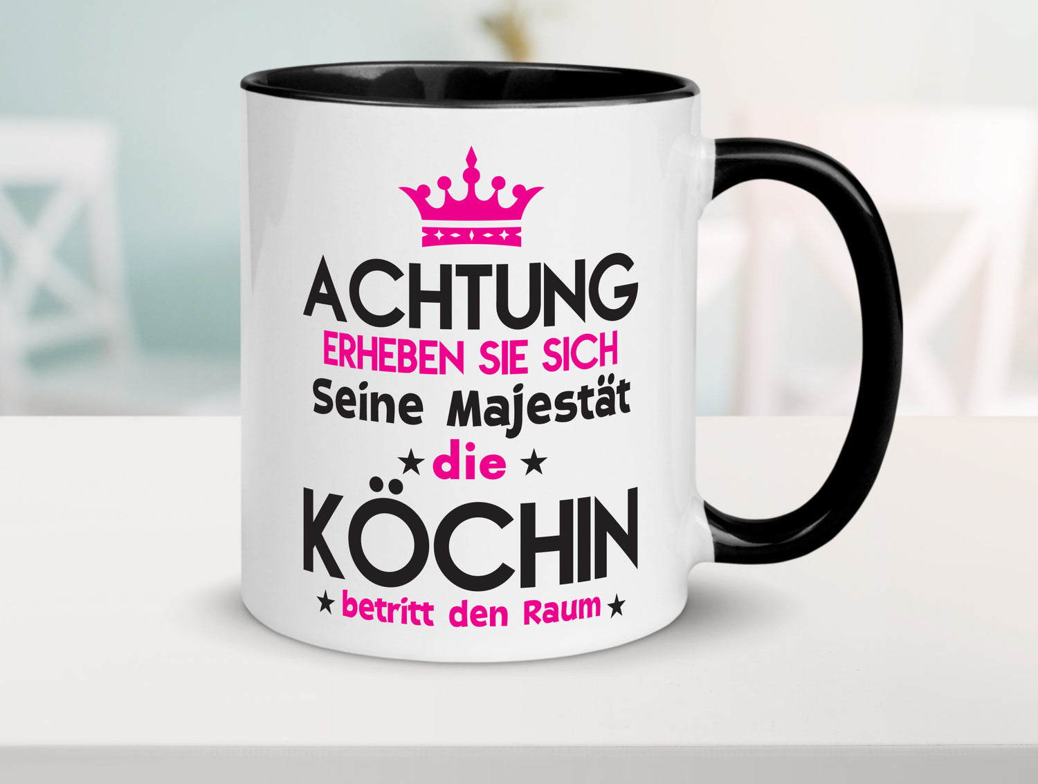 Seine Majestät Köchin | Chefköchin Chefkoch Humor Arbeit Kollegen Büro