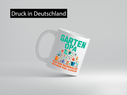 Garten Opa | Cooler Gärtner Humor Familie Geschenkidee Tasse