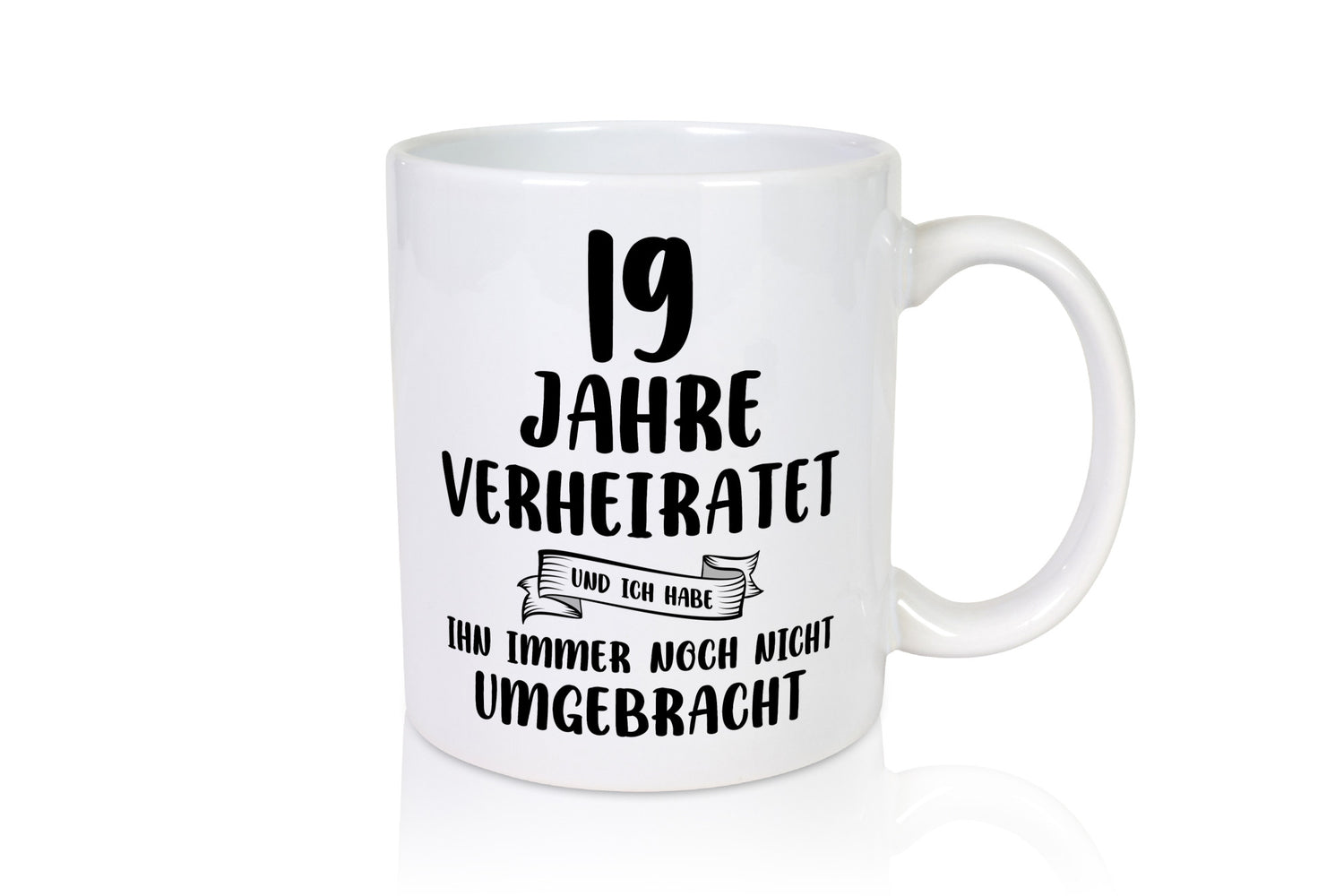 19 Jahre Verheiratet, immer noch am Leben! lustig Humor Geschenkidee Geschenk