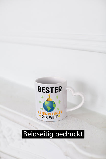Welt Bester Altenpfleger | Pflegepersonal Altenheim lustig Humor Geschenkidee