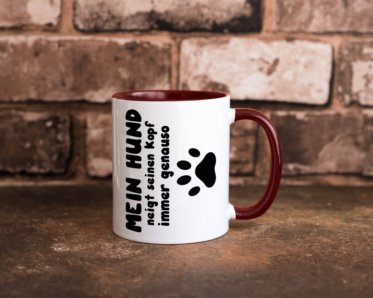 Mein Hund | lustige Tasse Hundebesitzer Humor lustiger Spruch Geschenk