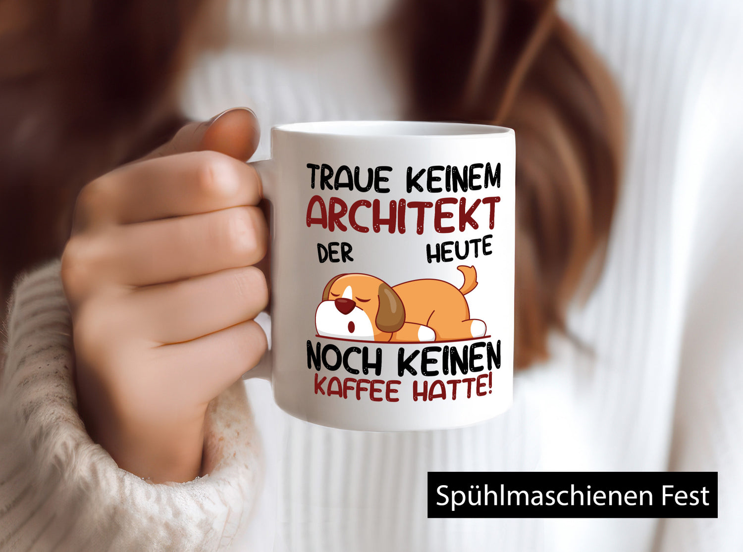 Traue keinem Architekt | Architektur Büro Humor Arbeit Kollegen Geschenkidee