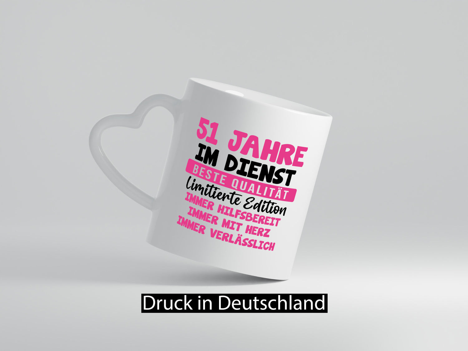 51 Jahre im Dienst | Jubiläum Arbeit v9 Geschenk Kollegen Büro lustiger Spruch