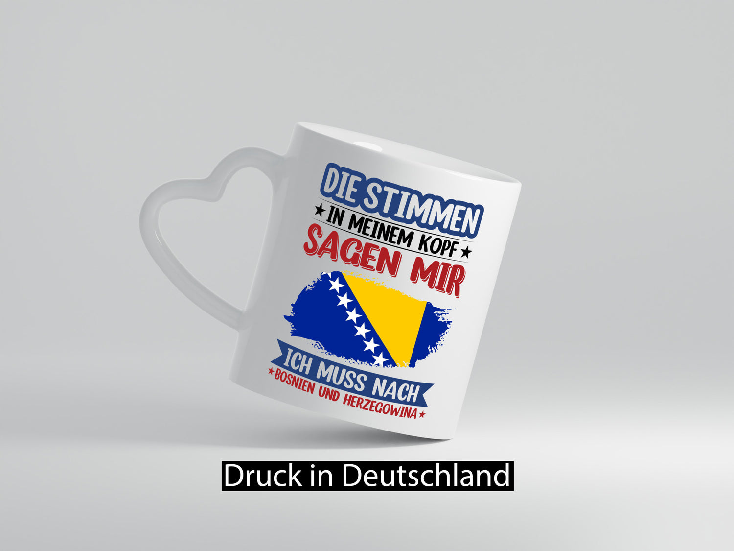 Bosnien und Herzegowina | Urlaub Stimmen in meinem Kopf Geschenk Humor