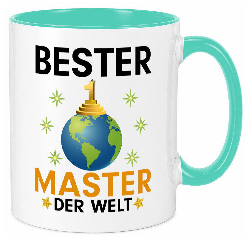 Welt Bester Master | Universität Student Humor Geschenkidee Tasse